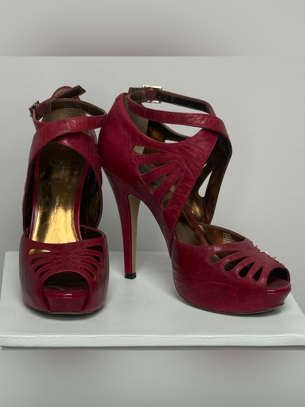 Jessica Simpson Amona Platform Peep Toe